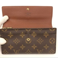 日本二手／LV長夾／內有拉鏈零錢袋／MI2068