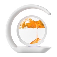 2024 D25 โคมไฟตกแต่งข้างเตียงพร้อมภาพวาดทรายเคลื่อนไหว 3 มิติ พร้อมเครื่องชาร์จไร้สาย