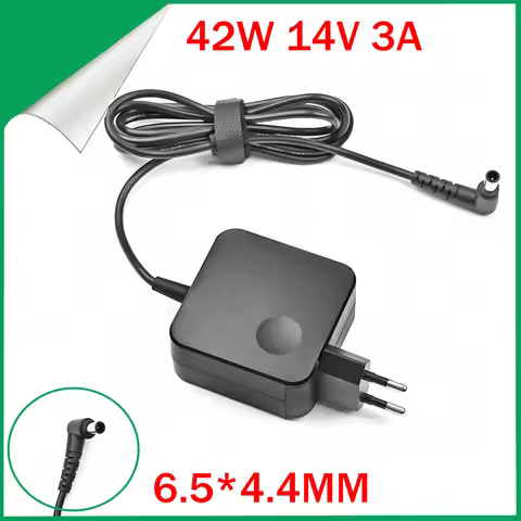 14V 3A 6.5*4.4mm AC Adapter Power Supply for Samsung LCD Monitor BX2235 S22A100N S19A100N S22A200B S