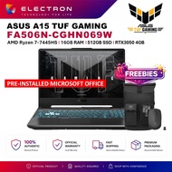 Asus TUF Gaming A15 FA506N-CGHN069W 15.6 FHD 144Hz Pre-Installed Microsoft office Gaming Laptop( Ryz