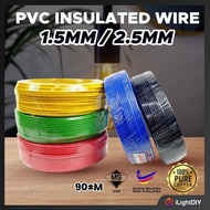  1.5MM 2.5MM PVC INSULATED WIRE FULL COPPER PVC INSULATED CABLE