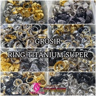 [TOS] WHOLESALE SUPER TITANIUM RINGS Cincin Titanium Anti Karat