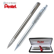 Pentel ปากกาหมึกเจล BL625A + ดินสอกด SS475 เพนเทล พร้อมกล่องปากกา