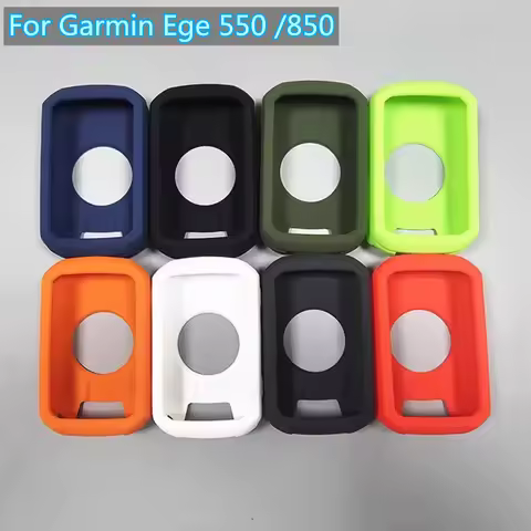 For Garmin Edge 550 850 Case with Tempered Glass Film New Silicone Case & Screen Protector Garmin Ed