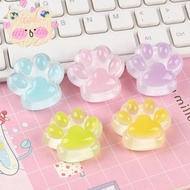 GANTUNGAN YAYADIY cat claws 1-5pcs glow in the dark character Resin clay accessories Luminous, 3D Cu
