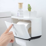Ecoco Tissue Box Tissue Storage Toilet Paper Box Dispenser