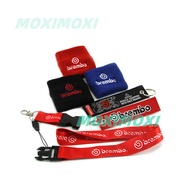 1 Pcs Brembo Style Reservoir Brake Clutch Oil Tank Cap Sock KeyChain Lanyard