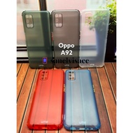 OPPO A92 CASE, OPPO A92 CASING SOFTCASE UME MATTE RAINBOW