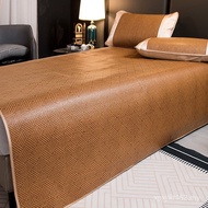 Cool Mat Rice Wholesale Summer 1.5m1.8 Foldable Upper Lower Bunk Household Rice Straw Mat 0.9 Three-