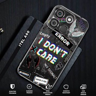ITEL A60 Case ITEL A60S/ - Itel A60 Casing ITEL A60S/ - POSTERBAND Motif - Premium Softcase - Case h