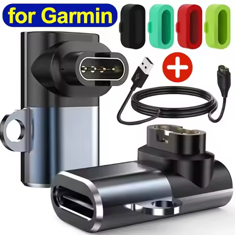 Charging Cable for Garmin Fenix 5 5X 5S Plus 6 6S 6X 7 7S 7X Vivoactive 4 3 Forerunner 945 Type C Ch