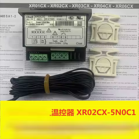 For Pixie thermostat DIXELL XR02CX-5N0C1 220V, single relay