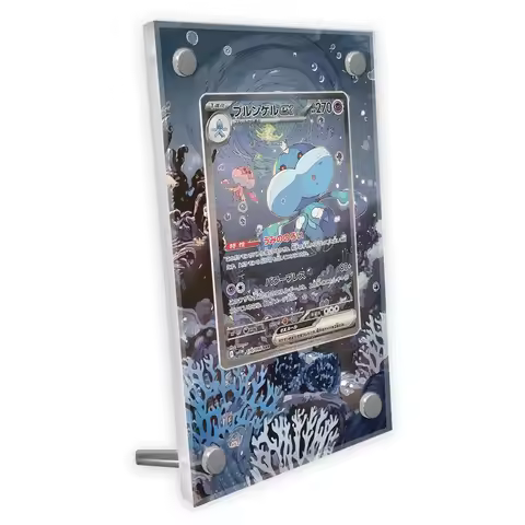 Anime Pokemon Sv11 All Series BWR SAR Kyurem Reshiram Zekrom Extended Art Display Case Psa Card Disp