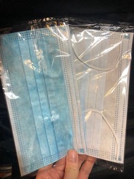 台灣淺藍色醫療口罩 (獨立包裝) Taiwanese blue 3 ply surgical face masks (individual packing)