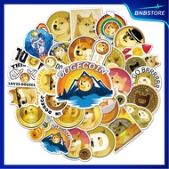 Shipped From Thailand 50 Sheets Dogecoin Cryptocurrency Sticker