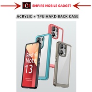REDMI 13C (4G/5G) / / REDMI NOTE 13 (4G/5G) / NOTE 13PRO (5G) / NOTE 13PRO PLUS (5G) ACRYLIC + TPU H