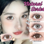 【NO POWER】UYAAI Contact Lenses 14.0-14.5MM Gray lens Brown lens Korea Style Contact Doll Eyes