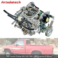Artudatech Carburetor Carb 21100-35463 For Toyota Pickup SR5 22R 1981-1995 Engines 2 Barrel Car Acce