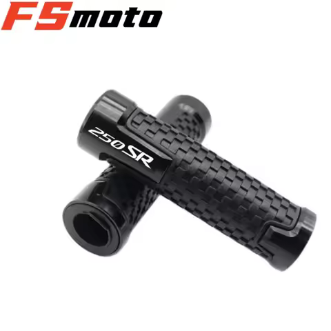 For CFMOTO 250SR 2020-2025 All Years Motorcycle 7/8"22mm Aluminum Rubber Anti-Slip Handle Bar Handle