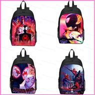 HK2 Spider-Man Across the Spider-Verse Backpack Stationery Student Kids Large Capacity Breathable Wa