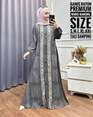 ( S M L XL XXL)Temukan Gamis twill rayon pelangi gamis twill tidye gamis twil rayon super - Motif Ba
