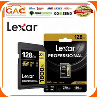 Lexar 128GB Professional 1800x SDXC UHS-II Memory Card / SD Card 128GB