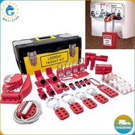 Filled Lock Box/Lockout Set/Kit Tagout Penguncian/Lockout Tagout