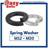 Steel Spring Washer M12 ~ M20 (Split Washer) (M12 14 M16 M18 M20)