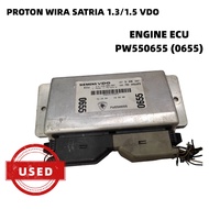 PW550655 PROTON WIRA / SATRIA 1.3 &amp; 1.6 VDO ENGINE ECU (0655)