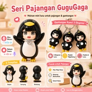 Gugu Gaga Series Gugu Gaga Figure Penguin Cute Version Q Can Make Sounds Gugu Gaga Can Record Sound 