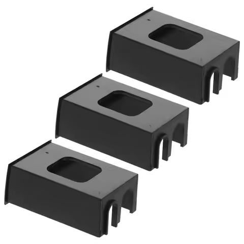 3Pcs Plastic Guitar Battery Box Replacement Holder for Eq7545r Pickup Easy Install Lightweight Batte