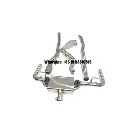 CSZ Full Exhaust for Mercedes-Benz A35 CLA35 GLA35 GLB35 Downpipe Catback Valvetronic Muffler Car Ex