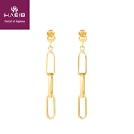 HABIB Oro Italia Graffetta Adlai Gold Earring, 916 Gold