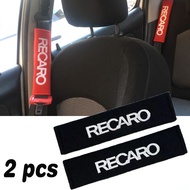 Pair Auto Car Safety Seat Belt Cover Cushion Harness shoulder pad Case Seat Belt Shoulder Strap Pad For Recaro Racing Se