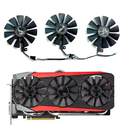 Brand new PLD09210S12HH PD09210S12M 7PIN suitable for ASUS StrixGTX980ti Rx480/580 R9 390x/R9 390 Gt