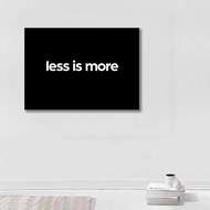 [Habittori] Support Customization 丨 Less is more Rare is more Niche Black White Letters Decorative P