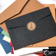 [23x16cm] A5 Size Large Thick Premium Envelope for Gift Card, Wedding Invitation, Letter Textured Sp