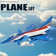 J-10 domestic10Alloy fighter aircraft model with stand, romantic commemorative edition of the glider