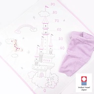 ORUNET 日本今治產 兔寶雲端城堡身高記錄浴巾