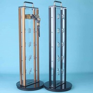 Lock Cylinder Display Stand Indoor Door Lock Cylinder Stand Aluminum Alloy Side Lock Stand Acrylic G