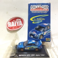 Diecast CMS 1/64 Rally Car Toshi Arai - SUBARU IMPREZA WRC 2002 Alpine T.Arai no. 1