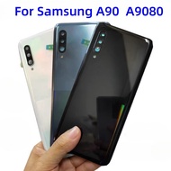 Back Glass back cover case for Samsung Galaxy A90 SM-A9080 A908N A908B A908U battery cover Housing C