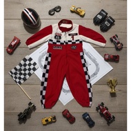 Newborn Baby Costume Car Racer F1 Formula Race Racing