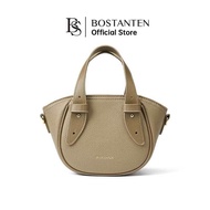 [มาใหม่]Bostanten กระเป๋าถือบล็อกสีสําหรับผู้หญิงกระเป๋าสะพายข้างที่สวยงามและกะทัดรัด