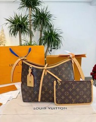 LOUIS VUITTON LV Carryall MM Tote包單肩斜跨包 購物袋