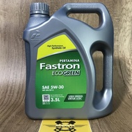 MESIN Fastron Eco Green 5W-30 3.5 Liter Engine Oil - Original and Trusted Lcgc Car