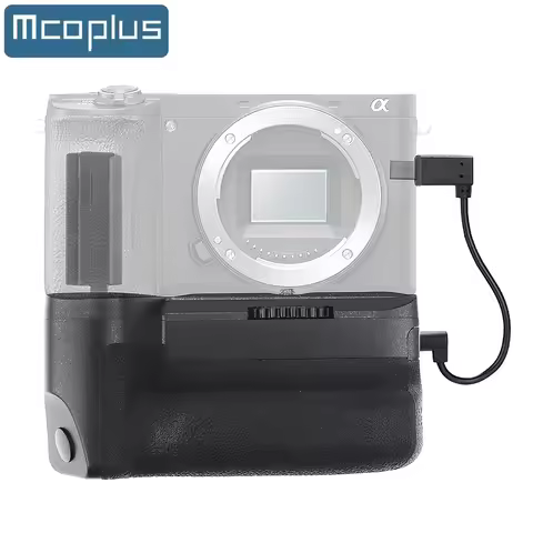 Mcoplus BG-A6600 Vertical Shooting Battery Grip for Sony A6600 Mirrorless Camera, Hold NP-FW50 Batte