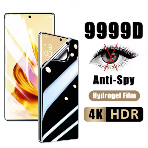Privacy Hydrogel Film For vivo Y72 Y72T Y73T Y74s Y75 Y75S Y76 Y77 5G Anti-Spy Screen Protector