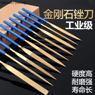 Titanium-Plated Diamond File Alloy Hand File Grinding Metal Tool Triangular Flat File Grinding Handy