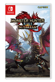 任天堂 - MONSTER HUNTER RISE: SUNBREAK DLC 魔物獵人崛起：破曉下載序號卡盒裝版 - 中英日合版